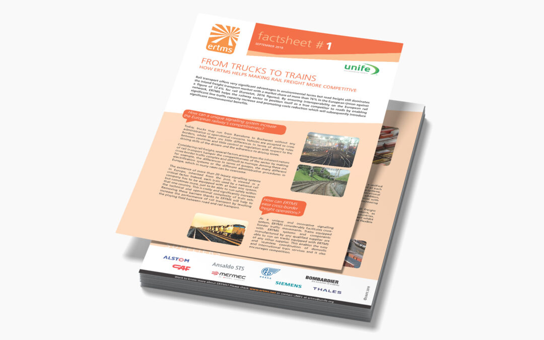 From trucks to trains – How ERTMS® helps making rail freight more competitive