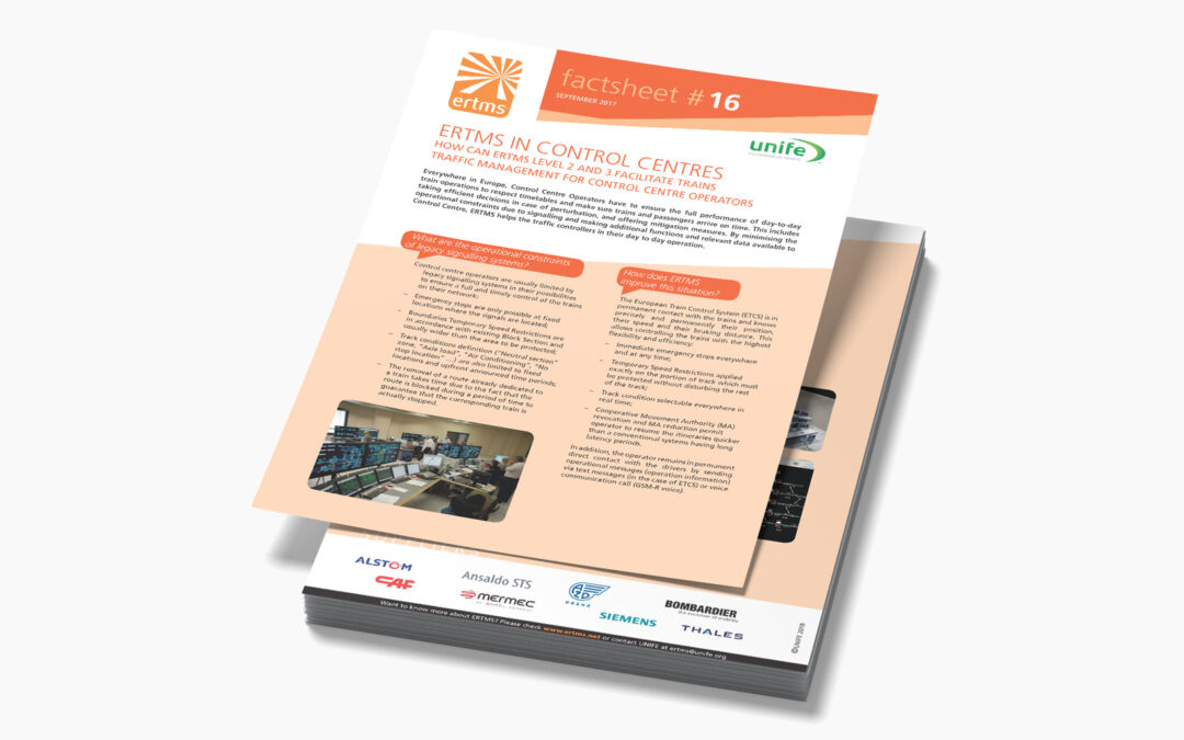 ERTMS®in control centres