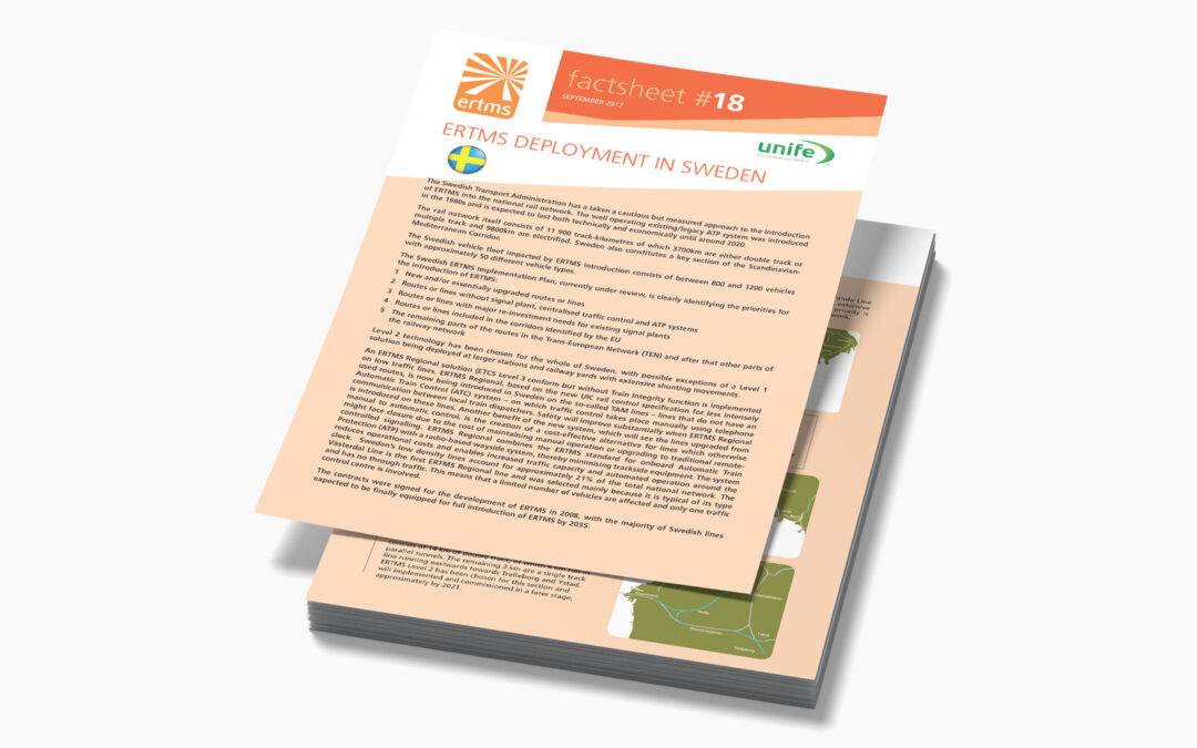 ERTMS® deployment in Sweden