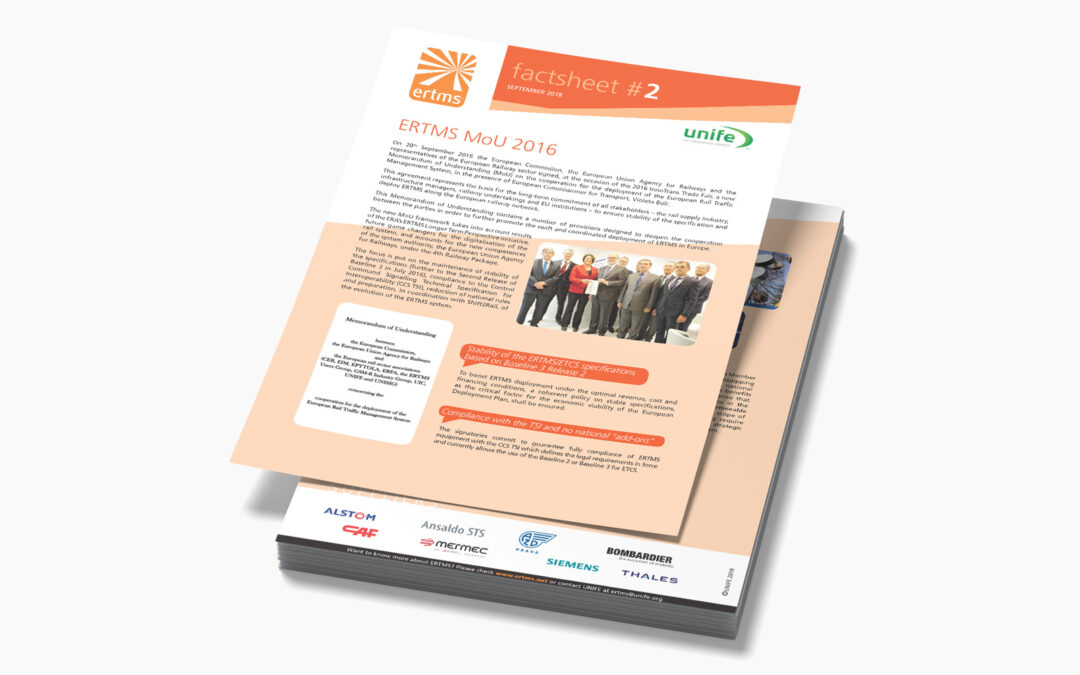 The ERTMS® Memorandum of Understanding