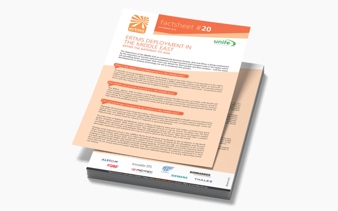 ERTMS® deployment in the Middle East