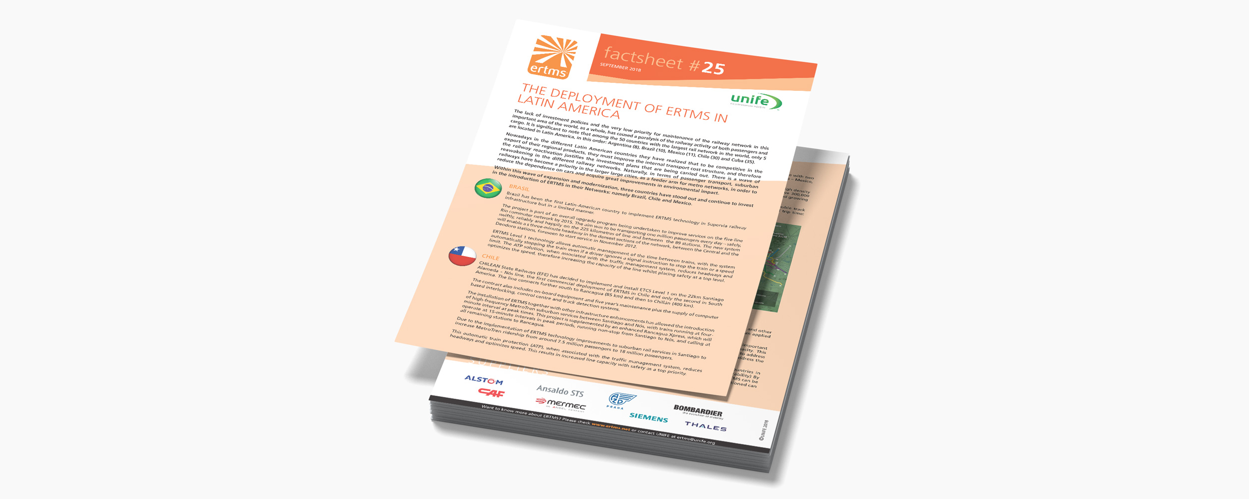 ERTMS® deployment in Latin America - ERTMS