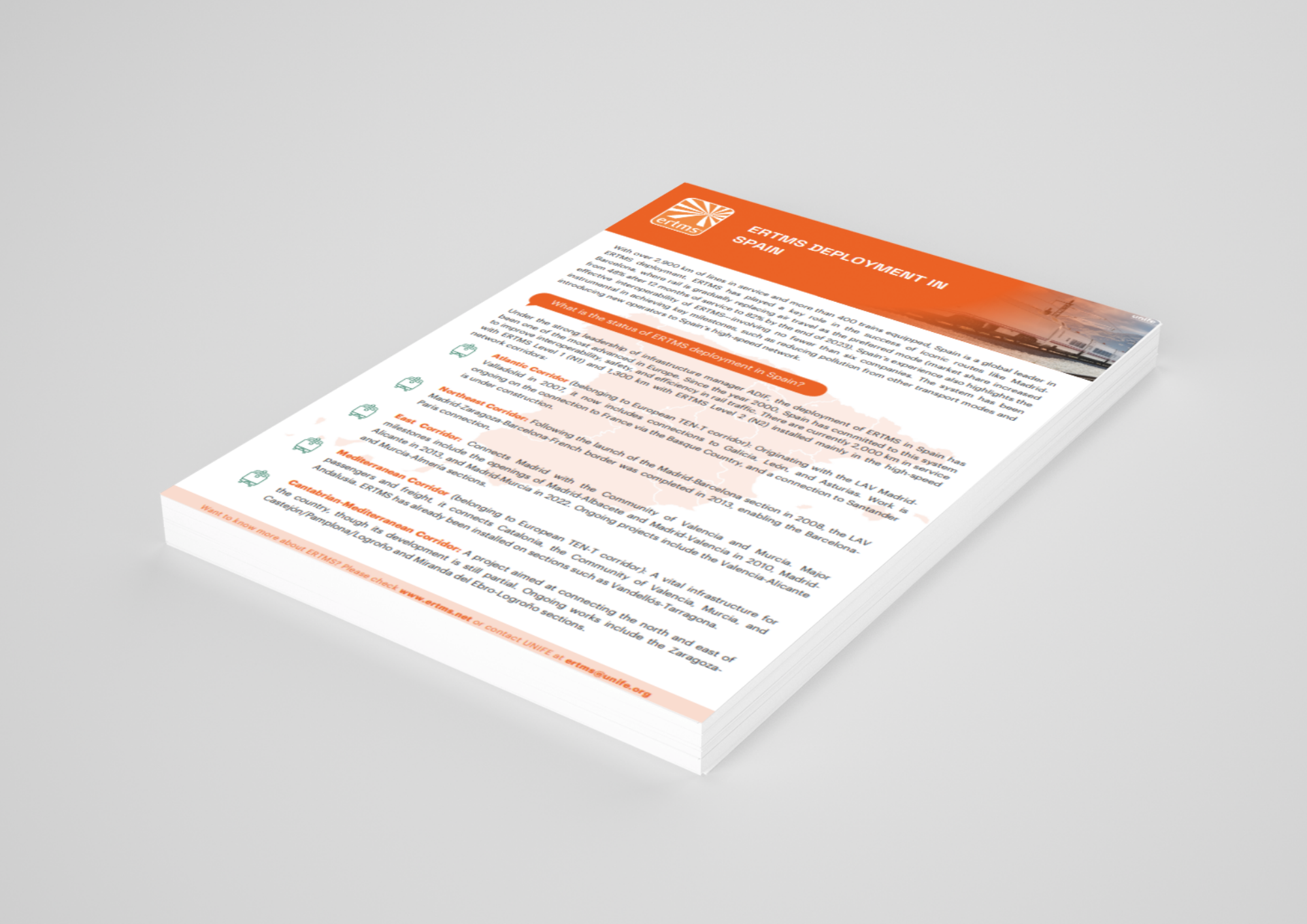 ERTMS®Deployment in Spain